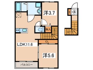 ＳＡＫＵＲＡ　ＨＯＵＳＥの物件間取画像